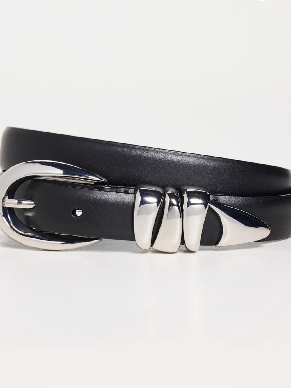 Madewell Triple Metal Keeper Belt